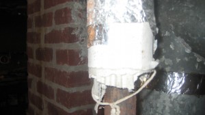 Asbestos on Pipe